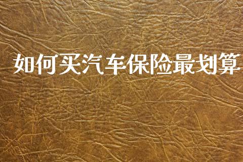 如何买汽车保险最划算_https://m.15771688.com_道指实时行情_第1张