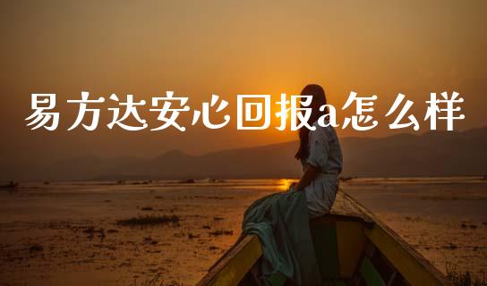 易方达安心回报a怎么样_https://m.15771688.com_期货手续费_第1张