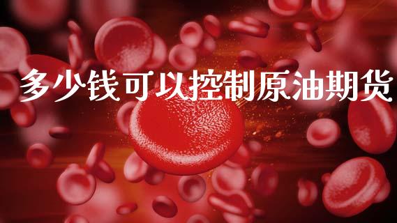 多少钱可以控制原油期货_https://m.15771688.com_期货手续费_第1张