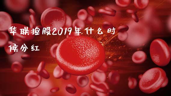 华联控股2019年什么时候分红_https://m.15771688.com_期货开户_第1张