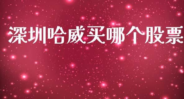 深圳哈威买哪个股票_https://m.15771688.com_期货手续费_第1张