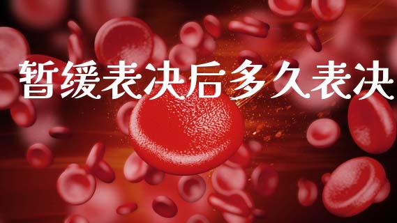 暂缓表决后多久表决_https://m.15771688.com_期货开户_第1张