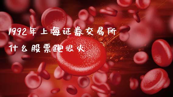 1992年上海证券交易所什么股票跑很火_https://m.15771688.com_期货手续费_第1张