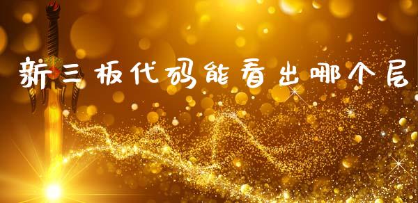 新三板代码能看出哪个层_https://m.15771688.com_美国道指_第1张
