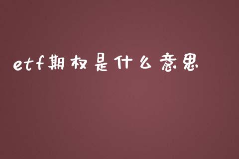 etf期权是什么意思_https://m.15771688.com_期货开户_第1张
