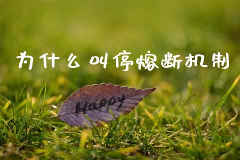 为什么叫停熔断机制_https://m.15771688.com_期货开户_第1张