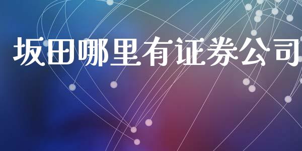 坂田哪里有证券公司_https://m.15771688.com_美国道指_第1张