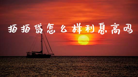拍拍贷怎么样利息高吗_https://m.15771688.com_期货开户_第1张