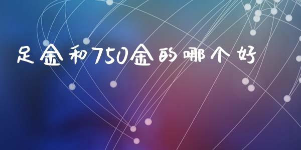足金和750金的哪个好_https://m.15771688.com_期货开户_第1张