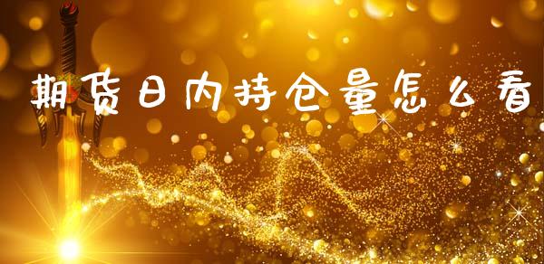 期货日内持仓量怎么看_https://m.15771688.com_道指实时行情_第1张