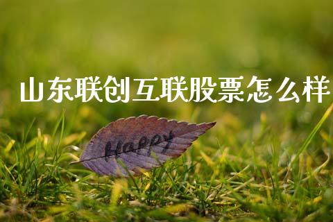 山东联创互联股票怎么样_https://m.15771688.com_道指实时行情_第1张