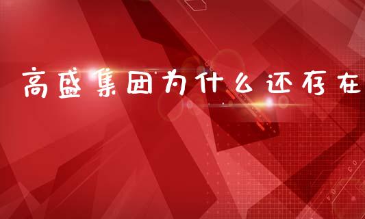 高盛集团为什么还存在_https://m.15771688.com_期货开户_第1张