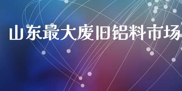 山东最大废旧铝料市场_https://m.15771688.com_美国道指_第1张