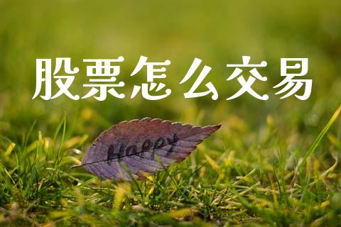 股票怎么交易_https://m.15771688.com_道指实时行情_第1张