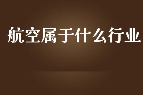 航空属于什么行业_https://m.15771688.com_道指实时行情_第1张