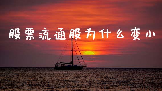 股票流通股为什么变小_https://m.15771688.com_期货开户_第1张