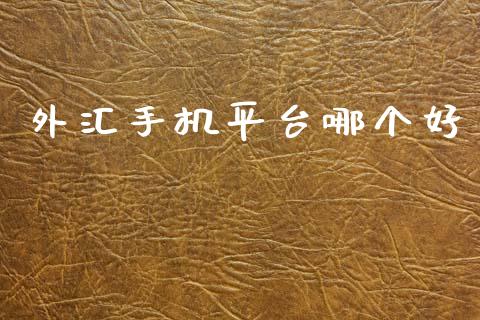 外汇手机平台哪个好_https://m.15771688.com_美国道指_第1张