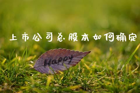 上市公司总股本如何确定_https://m.15771688.com_期货开户_第1张