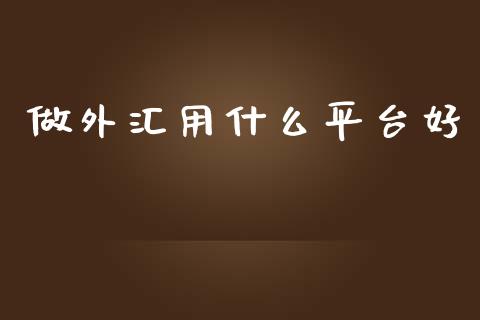 做外汇用什么平台好_https://m.15771688.com_道指实时行情_第1张