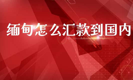 缅甸怎么汇款到国内_https://m.15771688.com_美国道指_第1张