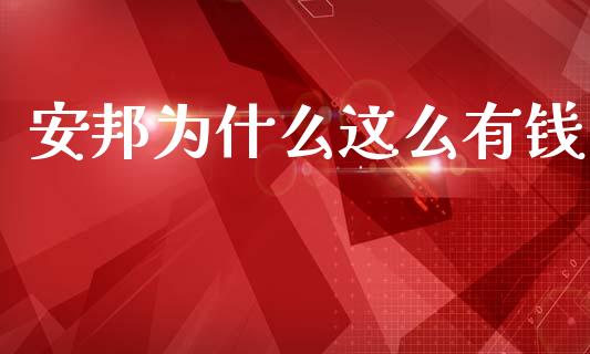 安邦为什么这么有钱_https://m.15771688.com_期货手续费_第1张