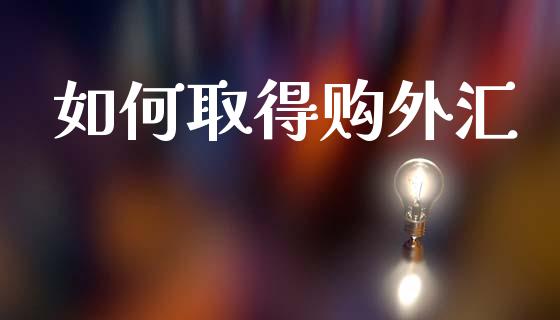 如何取得购外汇_https://m.15771688.com_美国道指_第1张