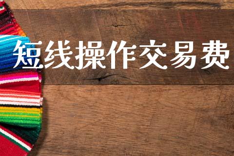 短线操作交易费_https://m.15771688.com_美国道指_第1张