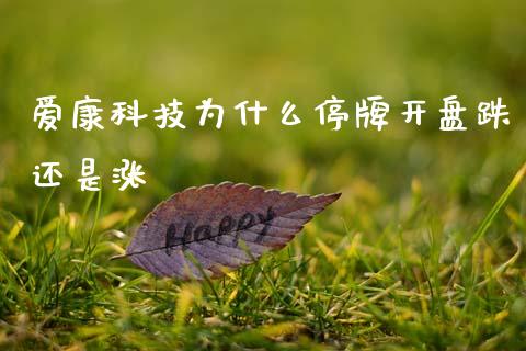 爱康科技为什么停牌开盘跌还是涨_https://m.15771688.com_美国道指_第1张