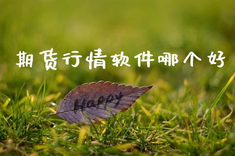 期货行情软件哪个好_https://m.15771688.com_期货开户_第1张