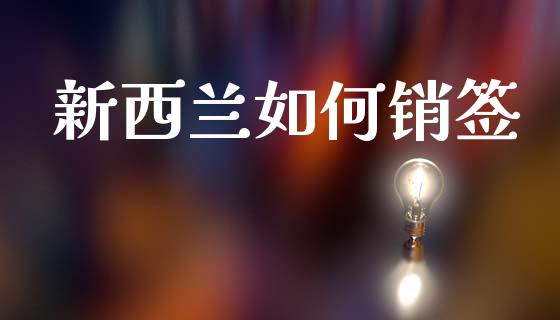 新西兰如何销签_https://m.15771688.com_美国道指_第1张