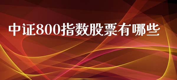 中证800指数股票有哪些_https://m.15771688.com_道指实时行情_第1张