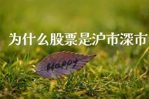 为什么股票是沪市深市_https://m.15771688.com_道指实时行情_第1张