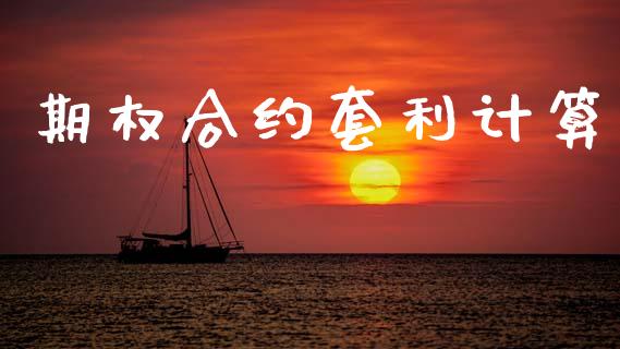 期权合约套利计算_https://m.15771688.com_期货手续费_第1张