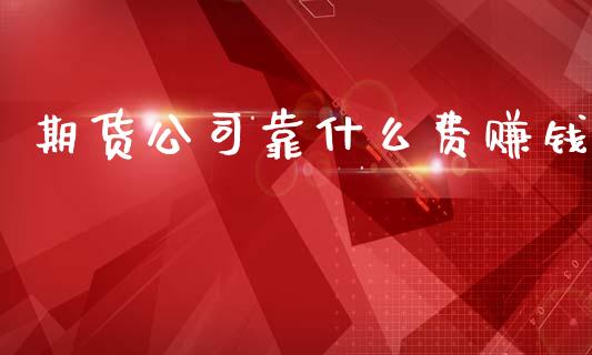 期货公司靠什么费赚钱_https://m.15771688.com_道指实时行情_第1张