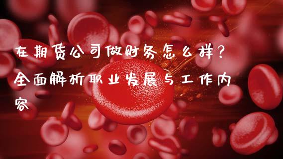 在期货公司做财务怎么样？全面解析职业发展与工作内容_https://m.15771688.com_美国道指_第1张