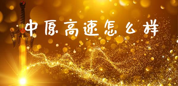 中原高速怎么样_https://m.15771688.com_道指实时行情_第1张
