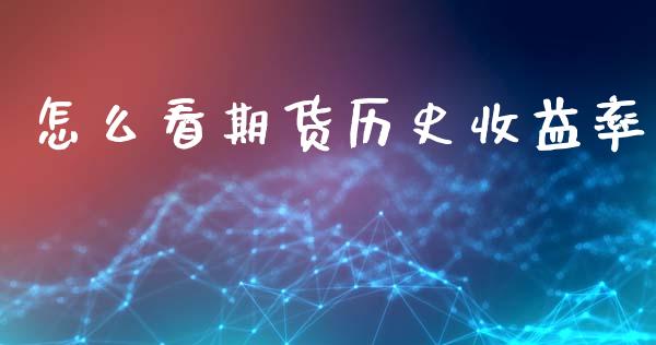 怎么看期货历史收益率_https://m.15771688.com_期货开户_第1张