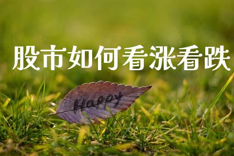 股市如何看涨看跌_https://m.15771688.com_期货开户_第1张