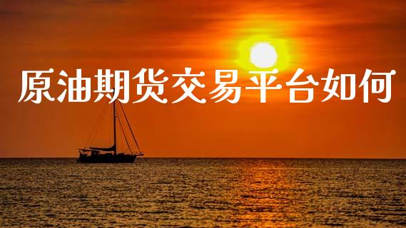 原油期货交易平台如何_https://m.15771688.com_期货手续费_第1张