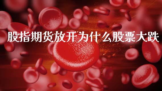 股指期货放开为什么股票大跌_https://m.15771688.com_美国道指_第1张