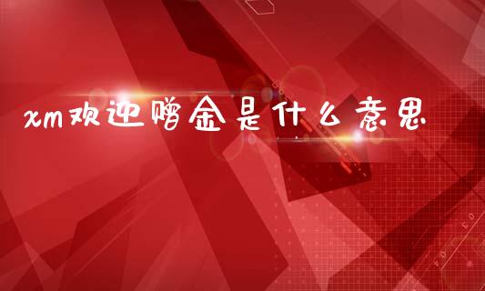 xm欢迎赠金是什么意思_https://m.15771688.com_期货手续费_第1张
