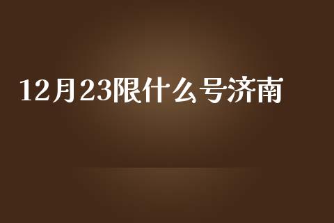 12月23限什么号济南_https://m.15771688.com_期货开户_第1张