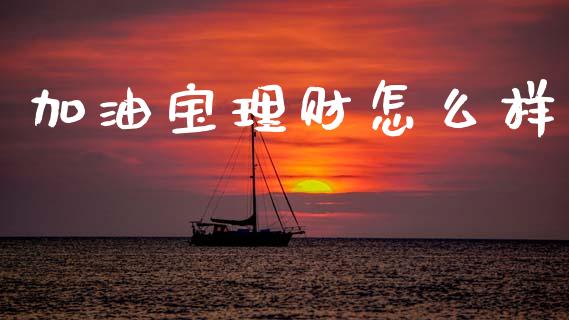 加油宝理财怎么样_https://m.15771688.com_期货手续费_第1张