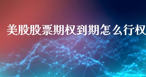 美股股票期权到期怎么行权_https://m.15771688.com_期货手续费_第1张