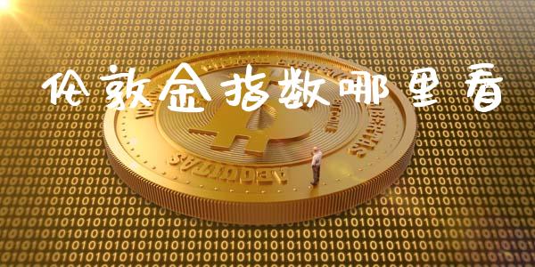 伦敦金指数哪里看_https://m.15771688.com_期货手续费_第1张