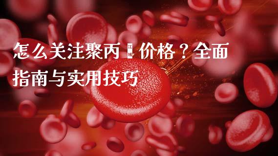 怎么关注聚丙烯价格？全面指南与实用技巧_https://m.15771688.com_期货开户_第1张