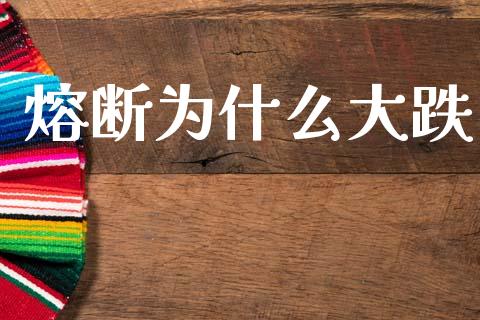 熔断为什么大跌_https://m.15771688.com_道指实时行情_第1张