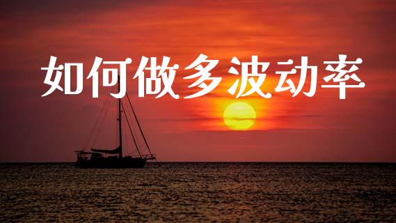 如何做多波动率_https://m.15771688.com_期货手续费_第1张