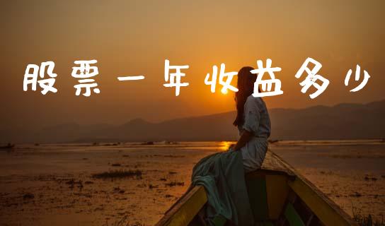 股票一年收益多少_https://m.15771688.com_道指实时行情_第1张