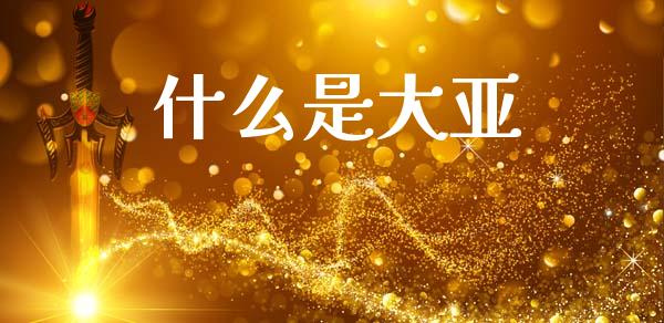 什么是大亚_https://m.15771688.com_美国道指_第1张